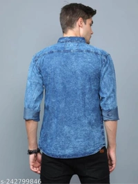 Denim Shirt For Men - Xxl