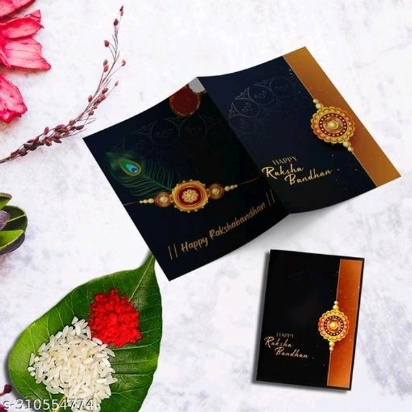 Rakhi Combo For Brother With Chocolate Almond