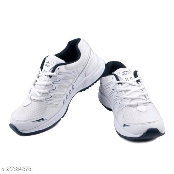 ASIAN Stylish White Sports shoes - IND-8