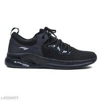 ASIAN Black Running Shoes - IND-9