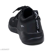 ASIAN Black Running Shoes - IND-10