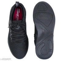ASIAN Black Running Shoes - IND-10