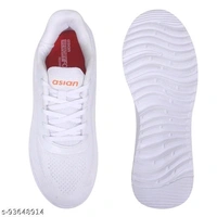ASIAN Men's Delta-20 White Shoes - IND-9