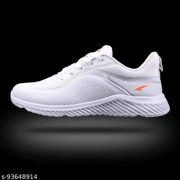 ASIAN Men's Delta-20 White Shoes - IND-11