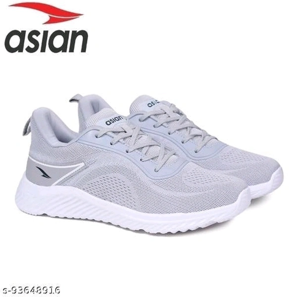 ASIAN Delta-20 Grey Shoes For Men - IND-8