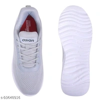 ASIAN Delta-20 Grey Shoes For Men - IND-9