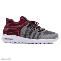 ASIAN Hattrick-09 Shoes For Men - IND-10, Gray