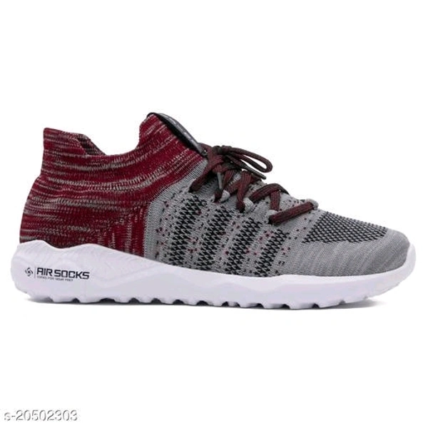 ASIAN Hattrick-09 Shoes For Men - IND-10, Gray