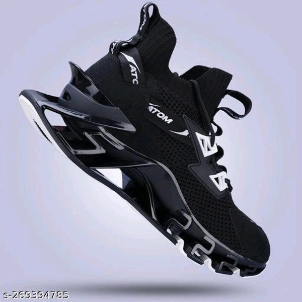 ATOM Men Black Sneakers - IND-6