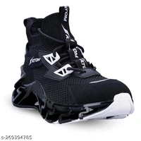 ATOM Men Black Sneakers - IND-8