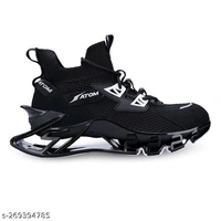 ATOM Men Black Sneakers - IND-9
