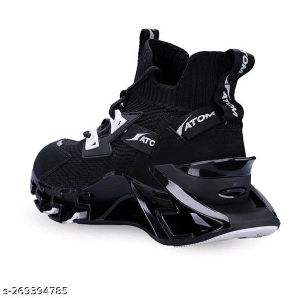 ATOM Men Black Sneakers - IND-10
