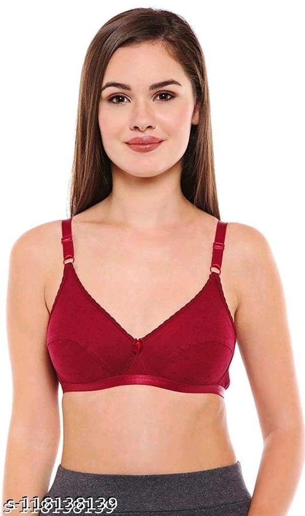 Women Bra Combo Pack Of 4 (Random Color) - 34B