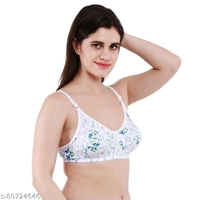 Non Pad Printed Bra Combo Pack of 6 - 34A