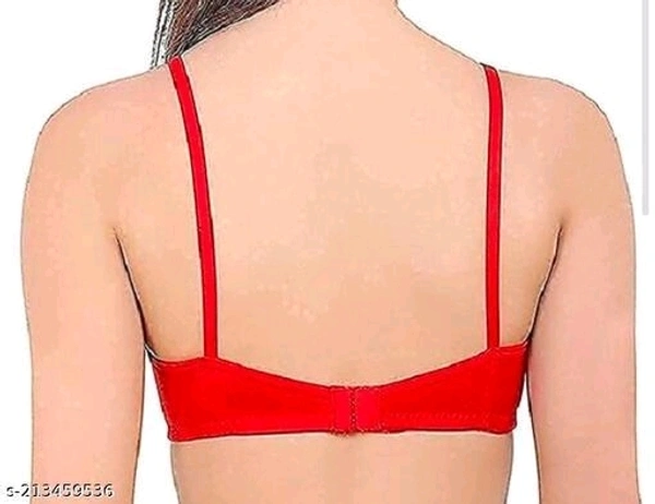 Delicious  Comfy Bra Pack Of 6 (Random Color) - 34B