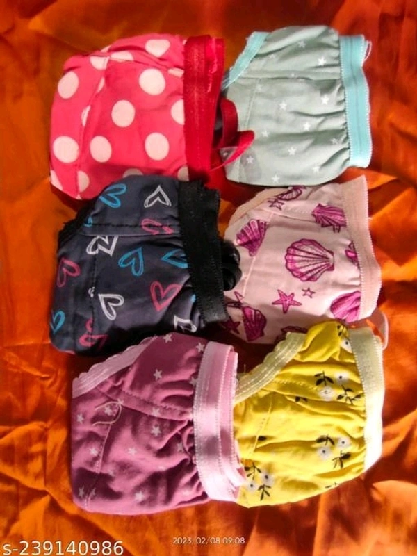 Women Printed Bra Combo Of 6 (Random Color) - 32B