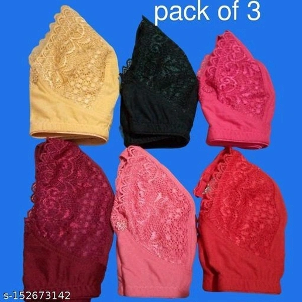 New Trndy Fancy Bra Combo Pack Of 3 - 28