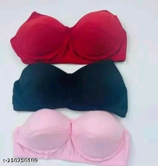 Everyday Sodt Women Padded Bra(Set Of 3) - 28B