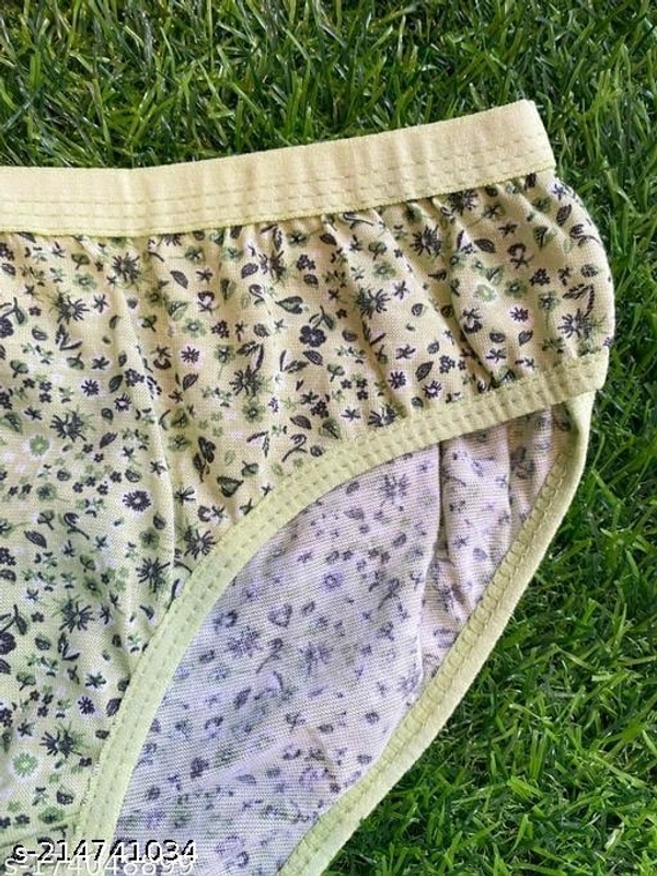 Women's Rambo Printed Panties (Pack Of 6) - XXL