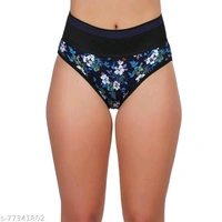 Stylish Cotton Panties For Girls (Pack Of 3) - M