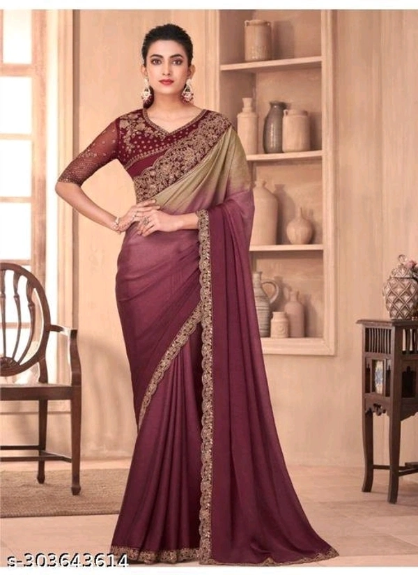 Fancy Jacquard Saree's