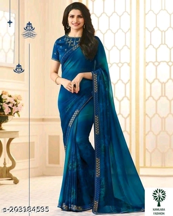 Art Silk Atractive Saree