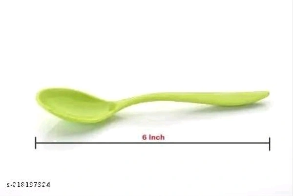 Stylish Pastic Unbreakable Spoon Set Of 30 Pcs