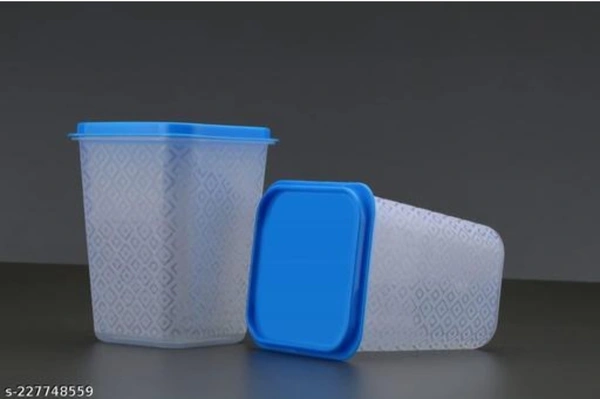 1000ml Plastic Storage Jar & Container (Pack Of 10)