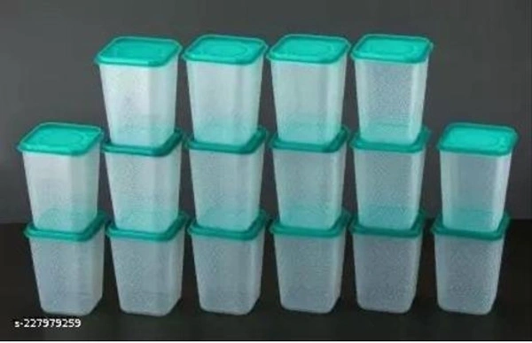 1000ml Plastic Jar & Conatainer(Pack Of 16)