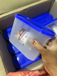 1200ml Unbreakable Modular Storage Jar Container - Pack Of 6