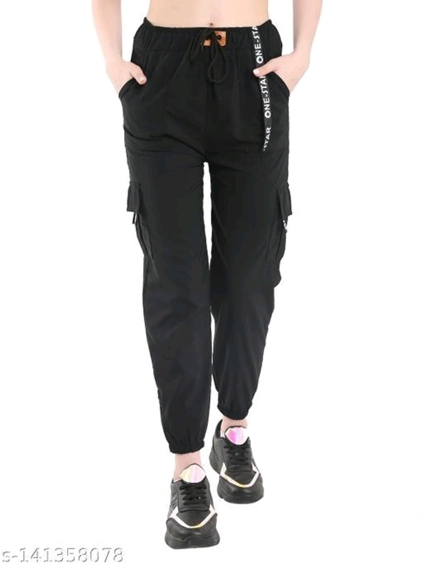 Womens's Multicolor Solid Trackpant Joggers (Pack Of 2) - 32, Gray