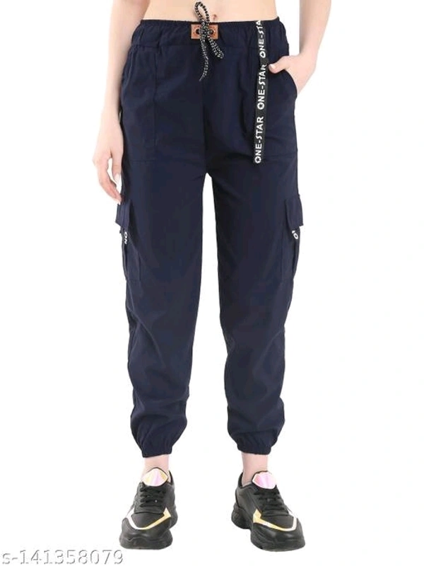 Women's Multicolor Solid Trackpant Jogger's (Pack Of 2) - 30