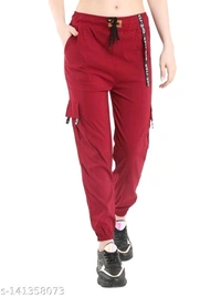 Women's Multicolor Solid Trackpant Jogger's (Pack Of 2) - 32