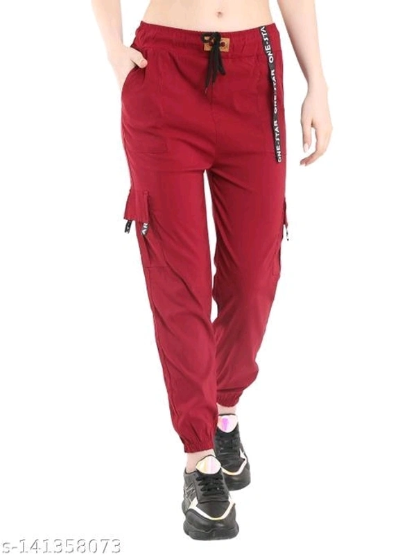 Women's Multicolor Solid Trackpant Jogger's (Pack Of 2) - 32