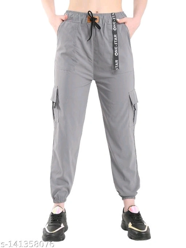 Women's Multicolor Solid Trackpant Jogger's (Pack Of 2) - 32