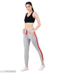 Women's Striped Trackpant|Activewear (Pack Of 2) - 32