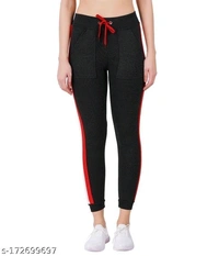 Women's Striped Trackpant|Activewear (Pack Of 3) - 34