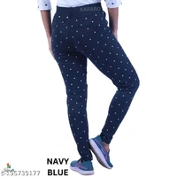 Women's Pack Of 4 Multicolor Printed Trackpants