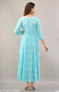 Printed Kurti For Women's  - M