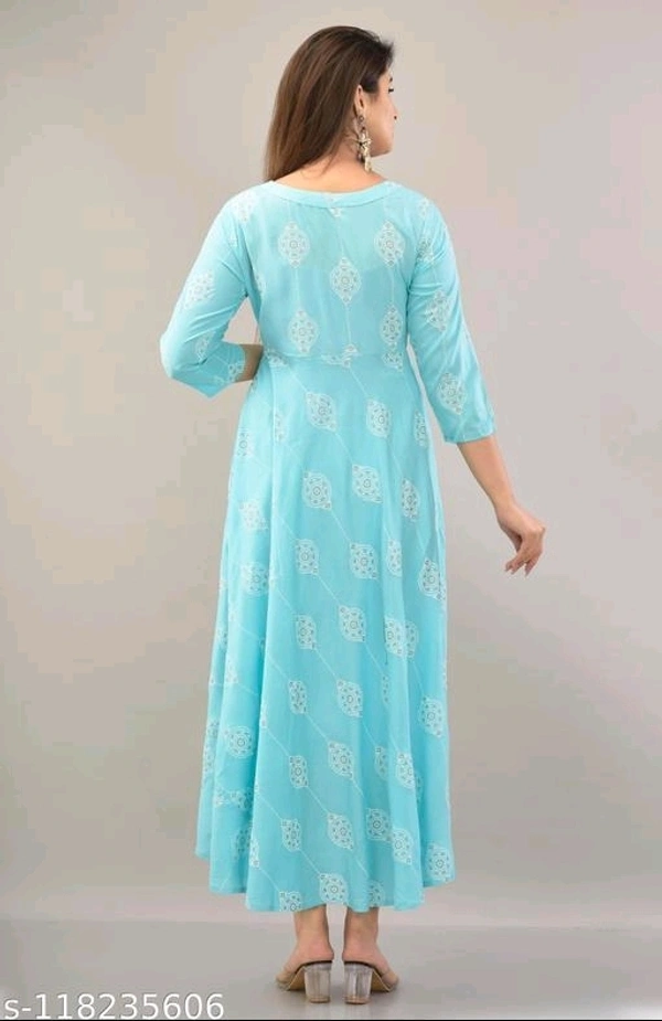 Printed Kurti For Women's  - M