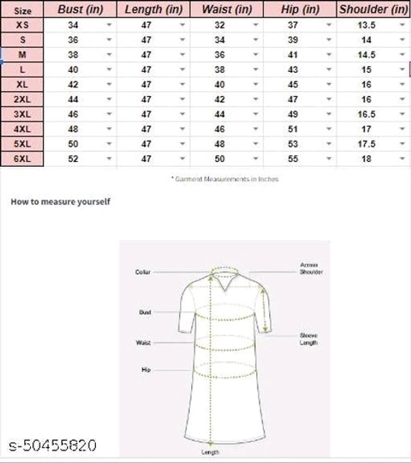 Women's Printed Kurti - M