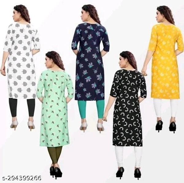 Kurti's For Womens (Pack Of 5) - M