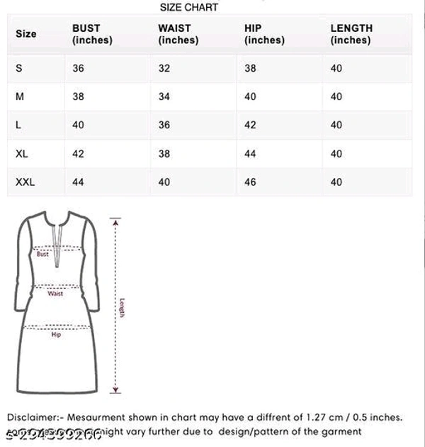 Kurti's For Womens (Pack Of 5) - M