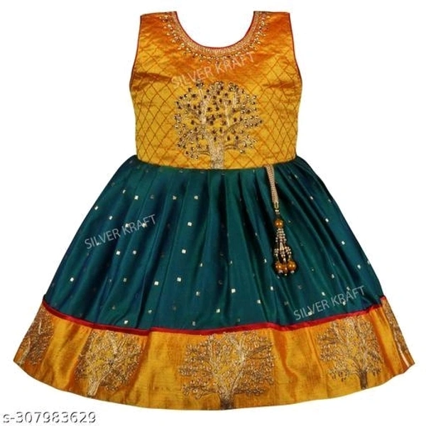 Silver Kraft Baby Girl Frock - 2-3 Years