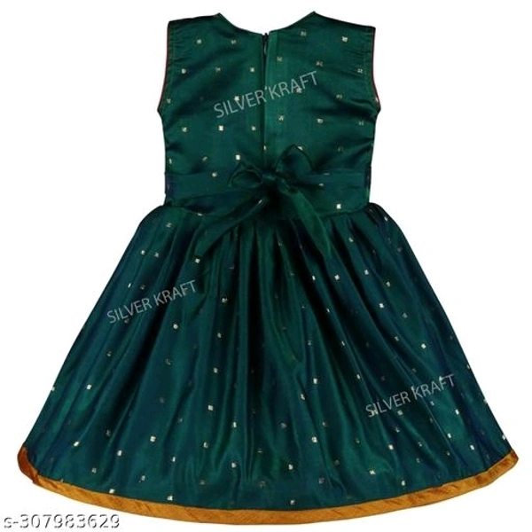 Silver Kraft Baby Girl Frock - 4-5 Years