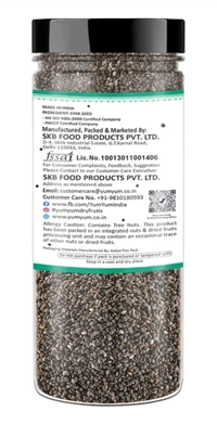 YUM YUM Raw Chia Seeds, Healthy Seeds, Rich in Calcium Chia Seeds (200 g)