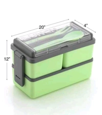 3 Compartment Lunch Box 