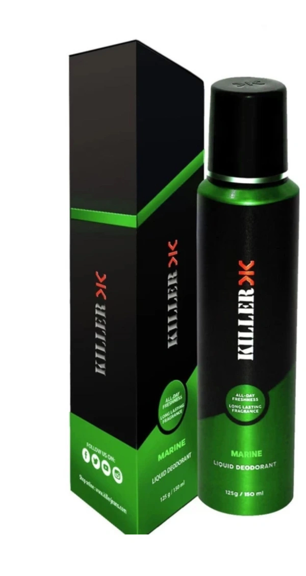 KILLER Marine Deodorant Spray For Men & Women(150ml)