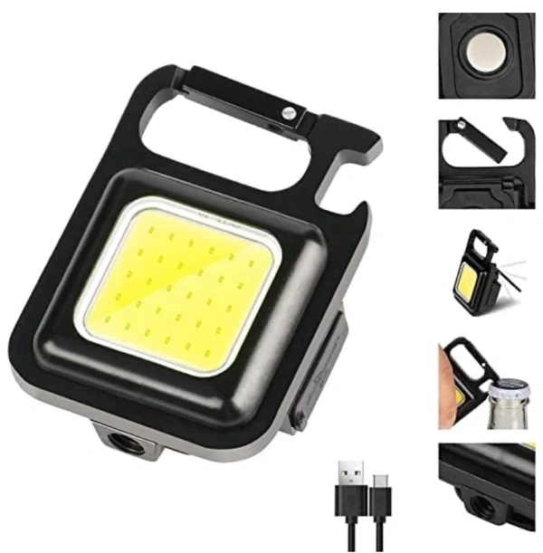Rechargeable Keychain Flashlight 
