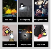 Rechargeable Keychain Flashlight 